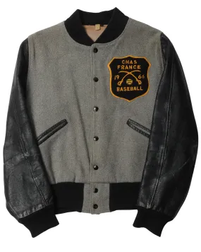 1966 French Baseball Varsity Jacket