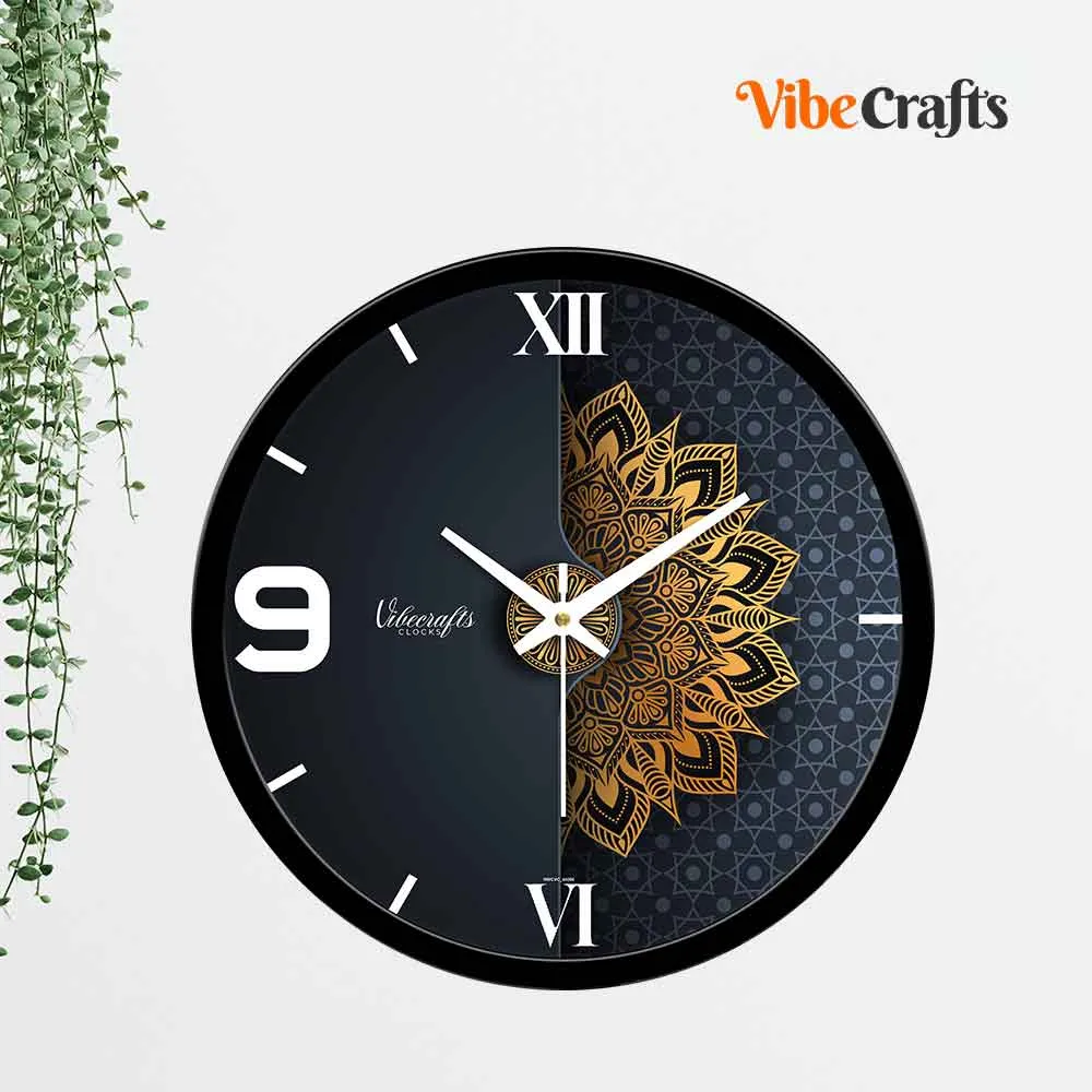 3D Stylish Abstract Art Designer Wall Clock