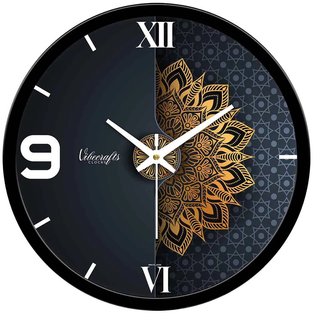 3D Stylish Abstract Art Designer Wall Clock