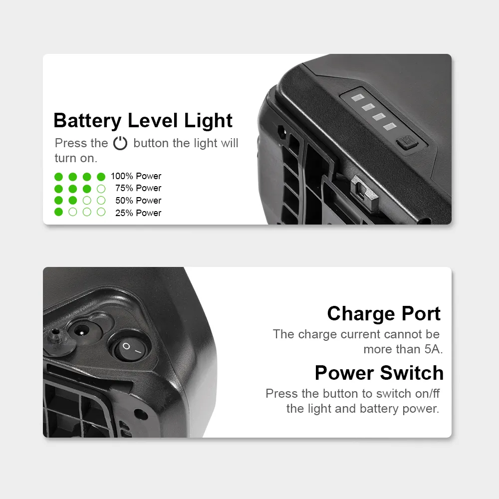 48V 17.4Ah Li-ion Battery with Anderson Plug E-Bike Down Tube Accu for 48V 250W-1200W Motor Kit