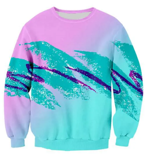 90s Abstract Crewneck