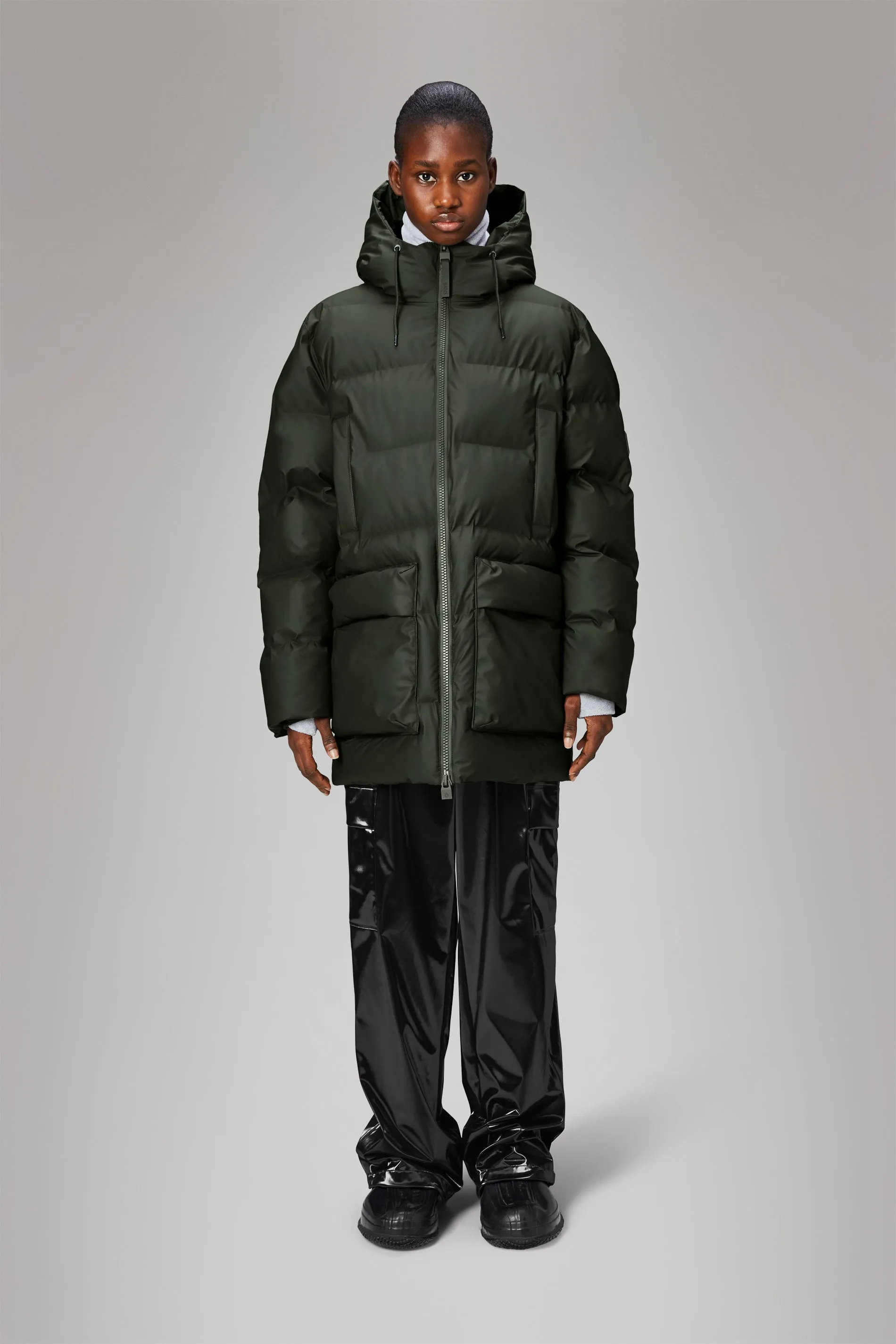 Alta Long Puffer Cargo Jacket