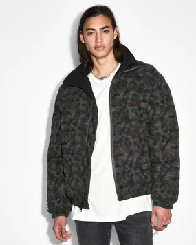 AMNESIA REVERSIBLE PUFFER JACKET CAMO