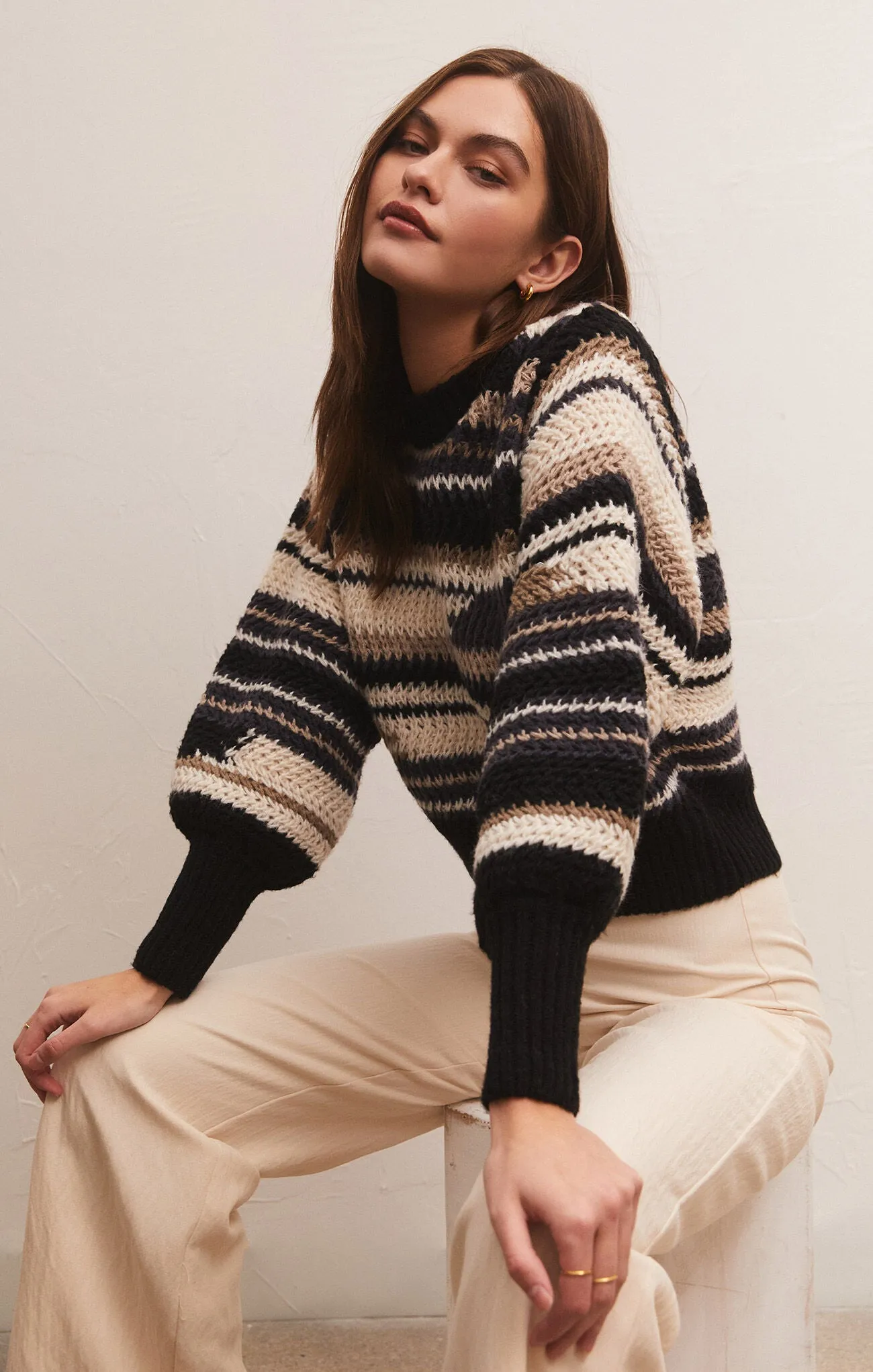 Asheville Stripe Sweater