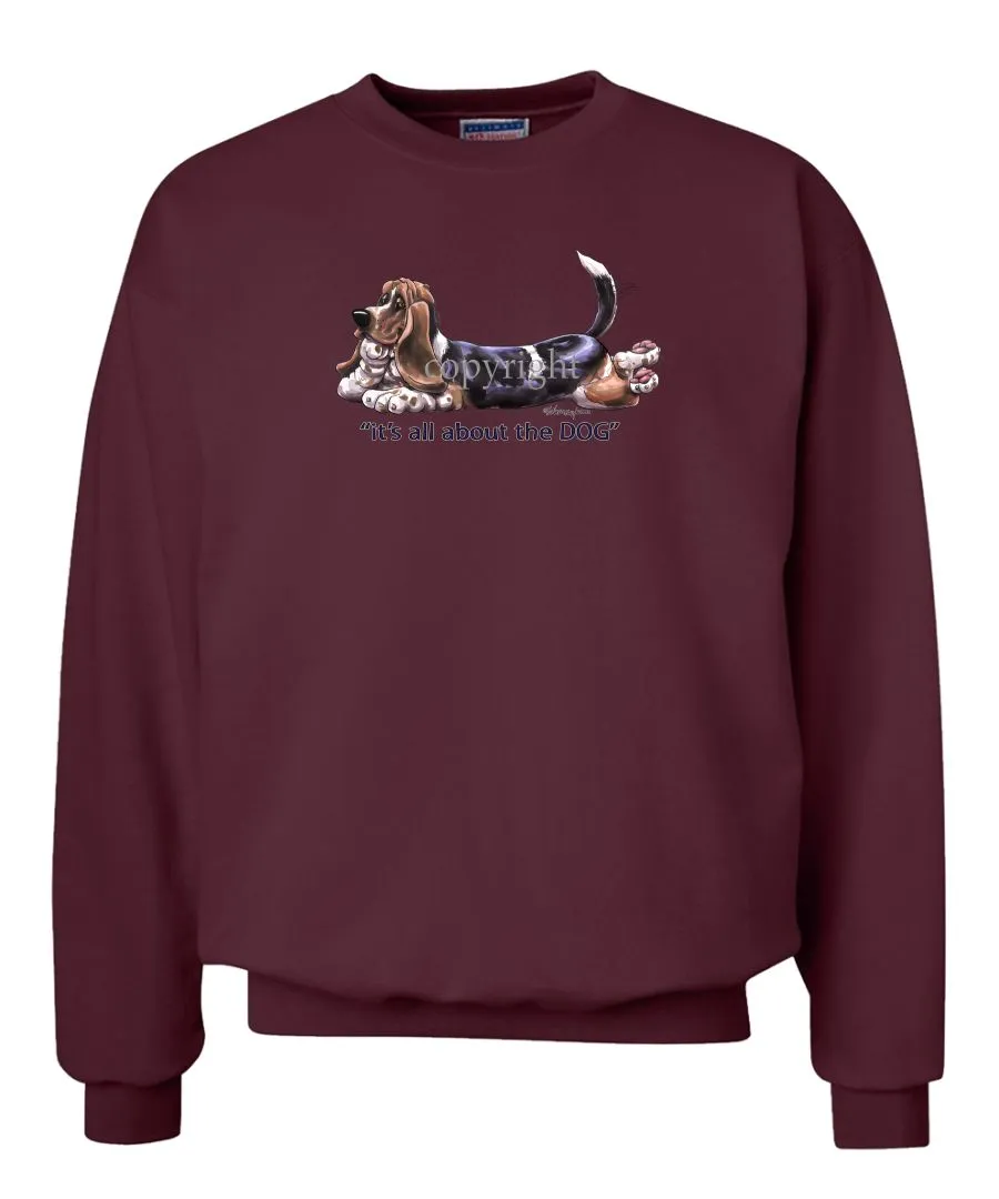 Basset Hound - All About The Dog - Sweatshirt