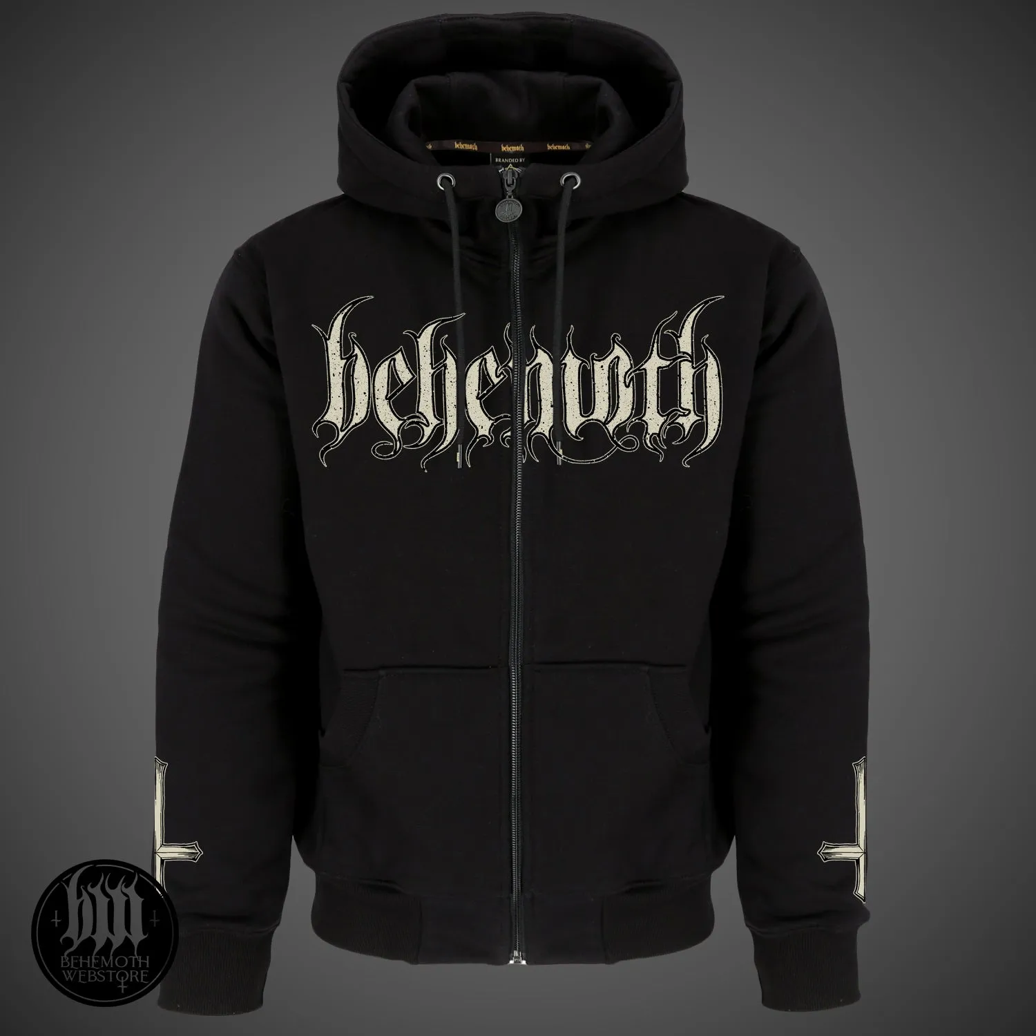 Behemoth 'Republic Of The Unfaithful' hooded sweatshirt with zip PREORDER