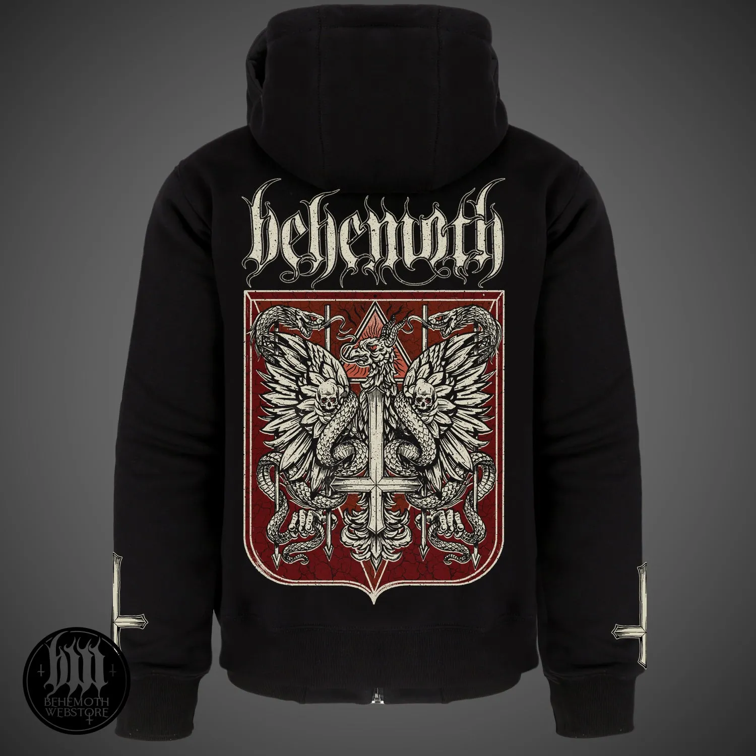 Behemoth 'Republic Of The Unfaithful' hooded sweatshirt with zip PREORDER