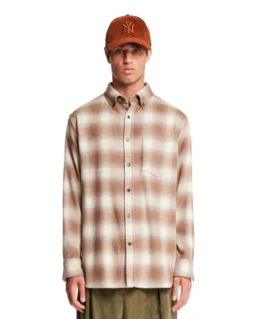 Beige Checkered Shirt