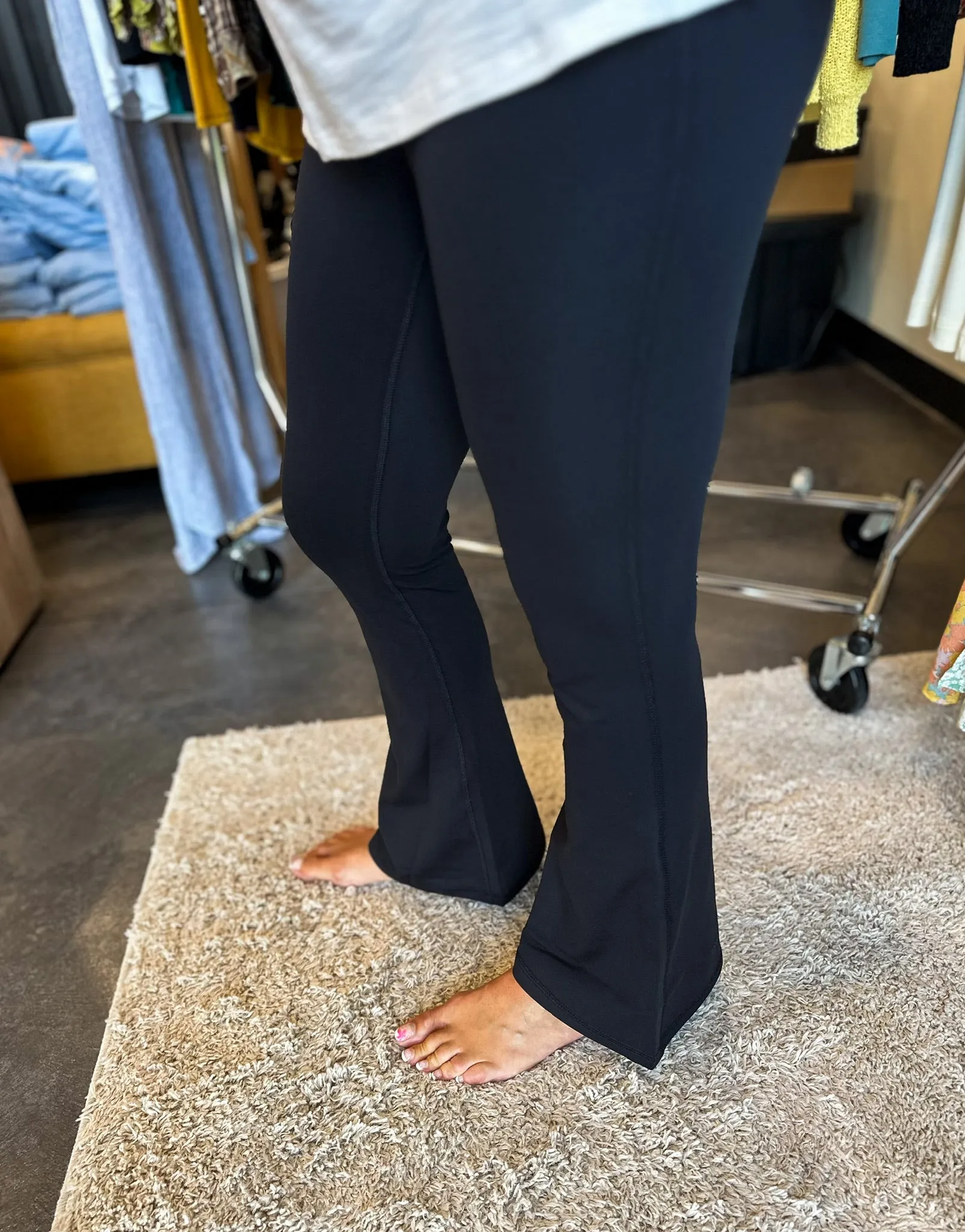 Black Flare Legging