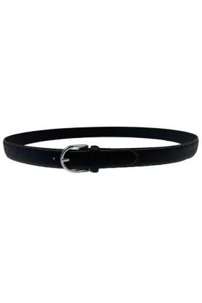 Black Leather Belt