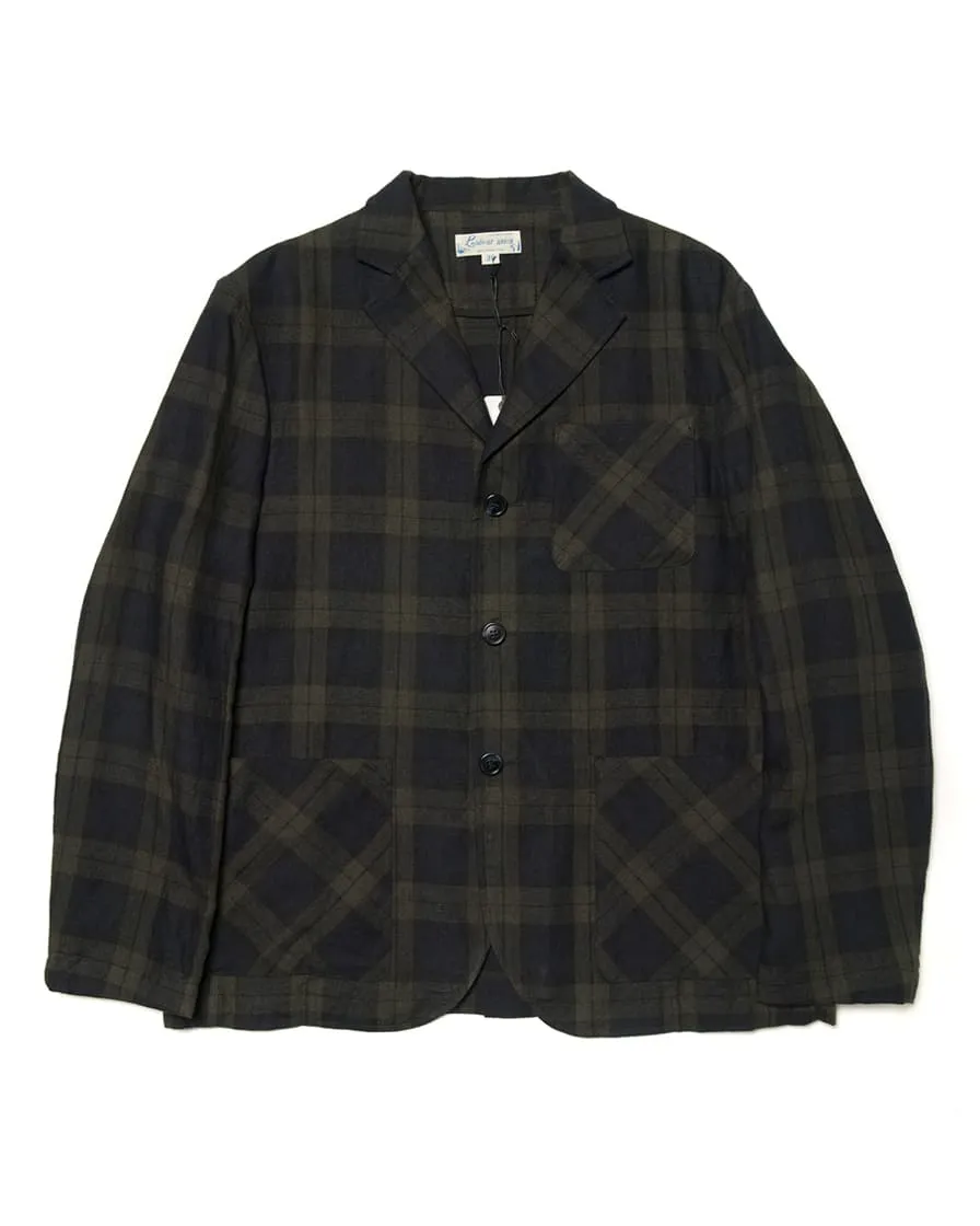 Black Watch Tarten Linen Blazer