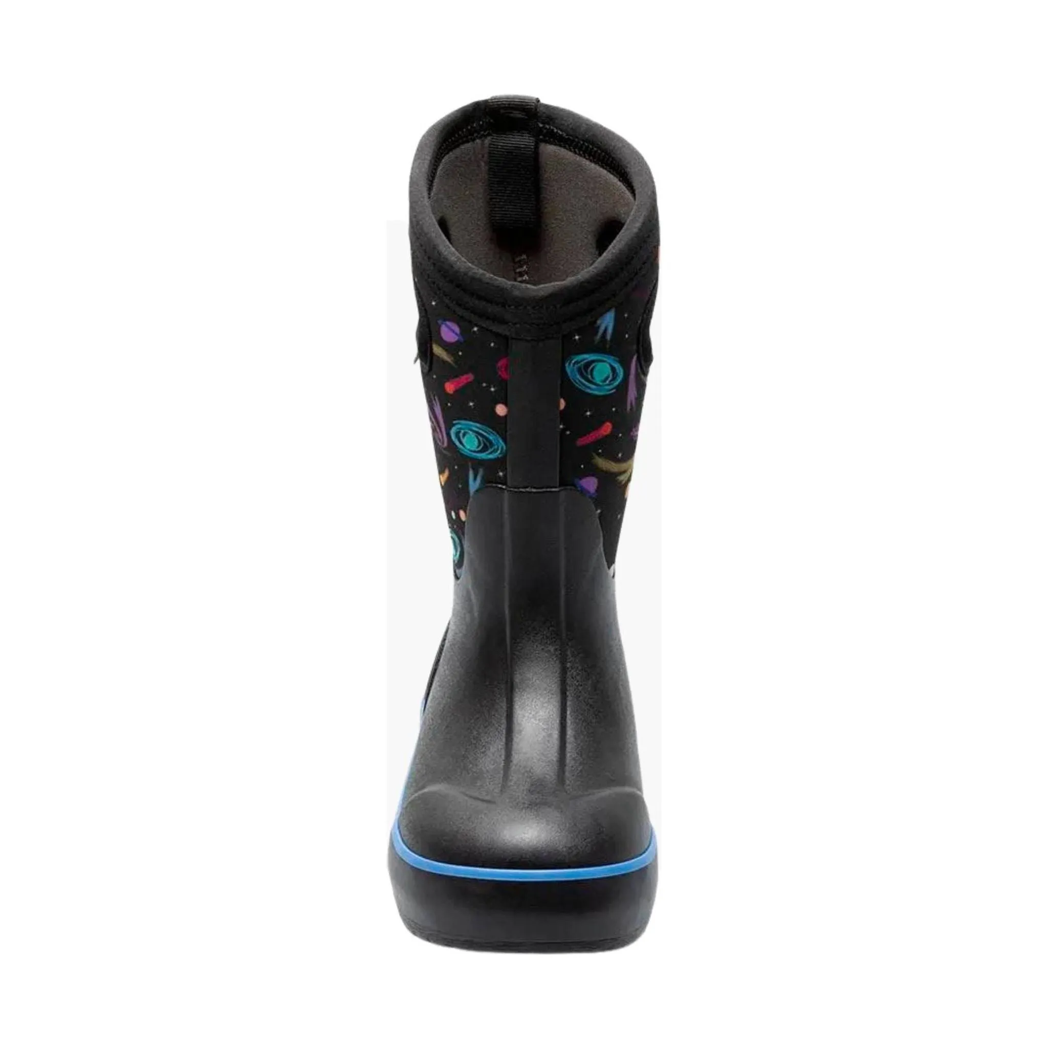 Bogs Kids' Classic II Final Frontier Rain Boots - Black Multi