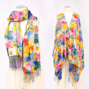 Boho Fall Scarves with Fringe