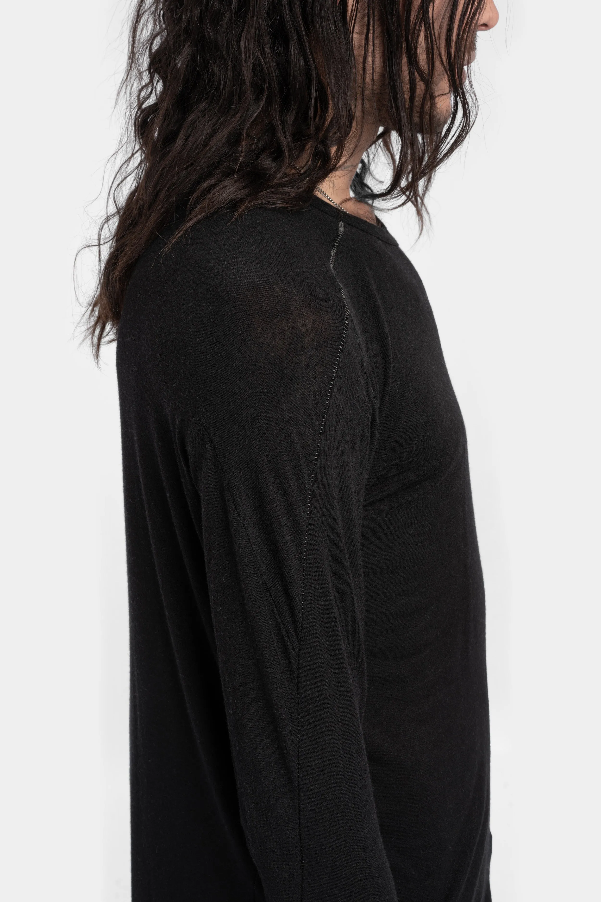 Cashmere blend long sleeve T-Shirt