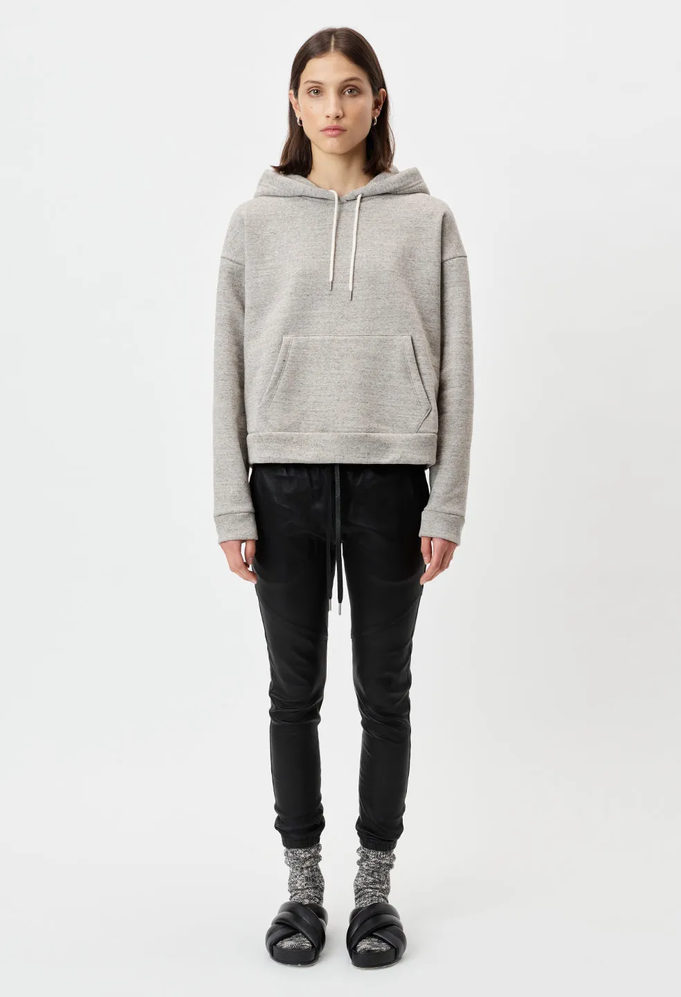 Cashmere Fleece Alma Hoodie / Heather Oatmeal