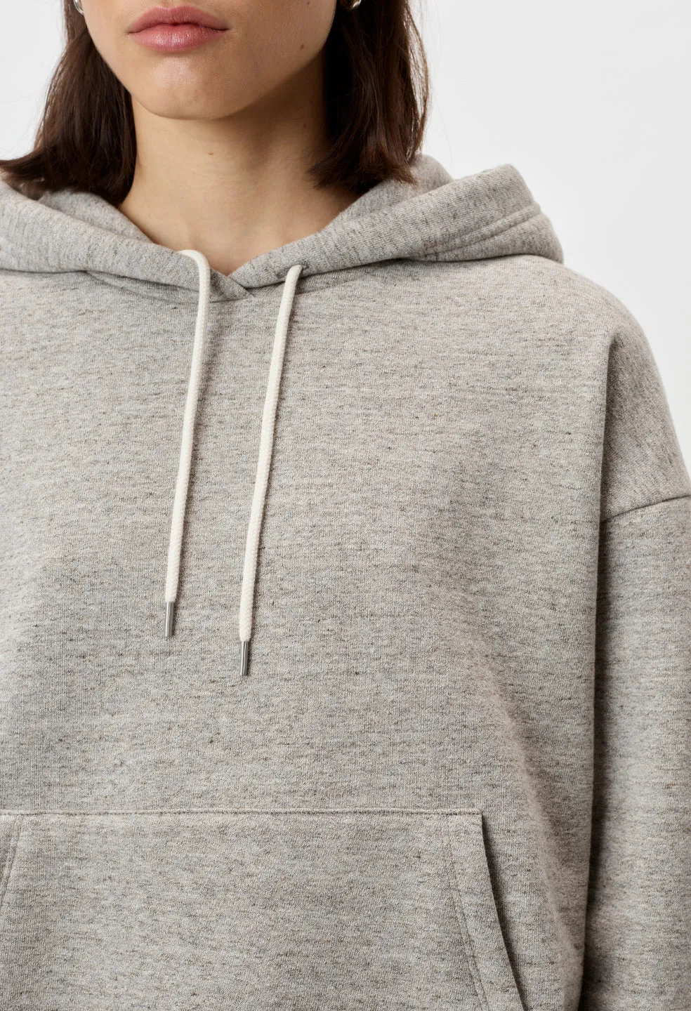 Cashmere Fleece Alma Hoodie / Heather Oatmeal