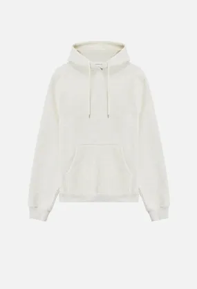 Cashmere Fleece Beach Hoodie / Heather Ash