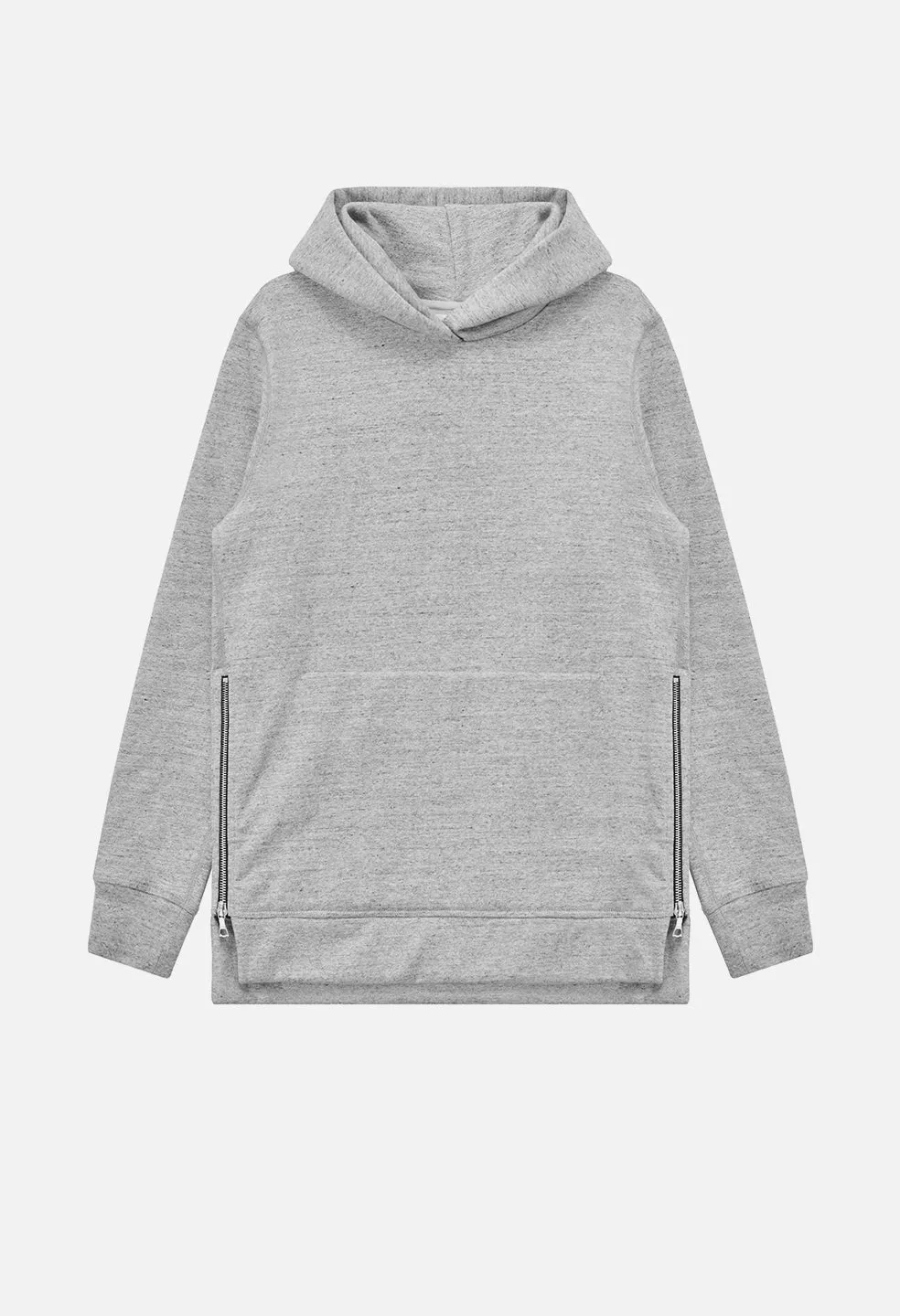 Cashmere Fleece Hooded Villain / Heather Grey