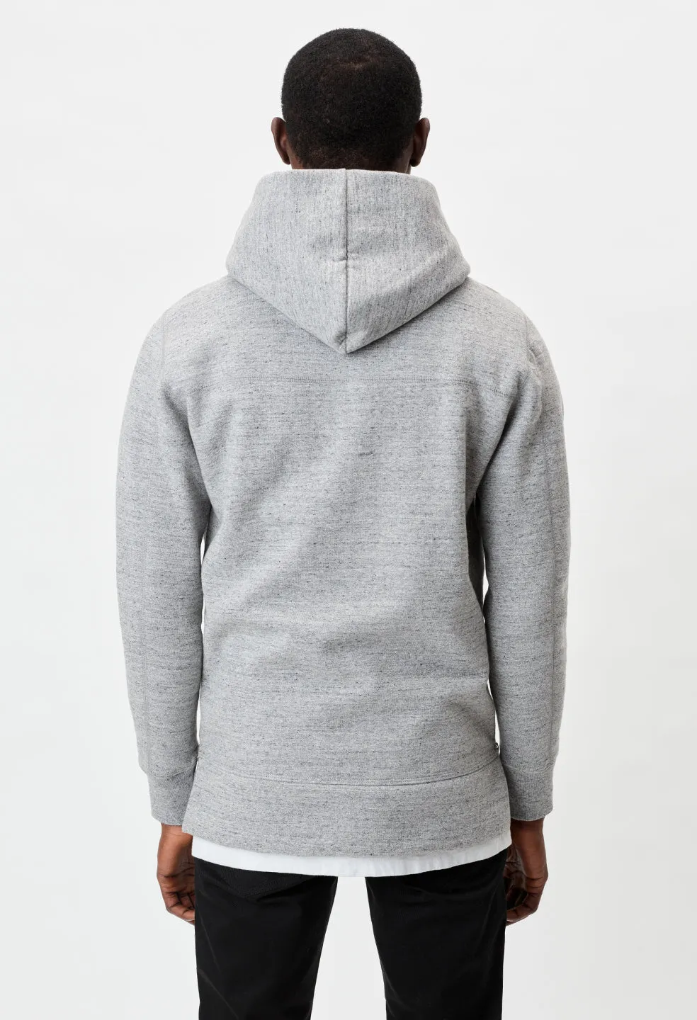 Cashmere Fleece Hooded Villain / Heather Grey