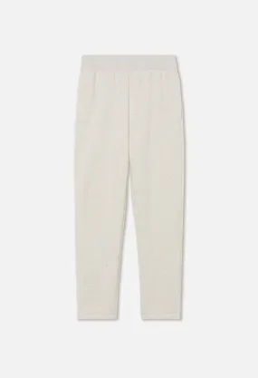 Cashmere Fleece Savile Sweats / Heather Ash