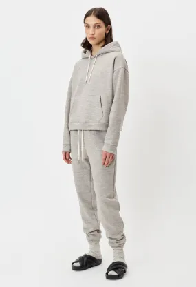 Cashmere Fleece Women’s LA Sweatpants / Heather Oatmeal