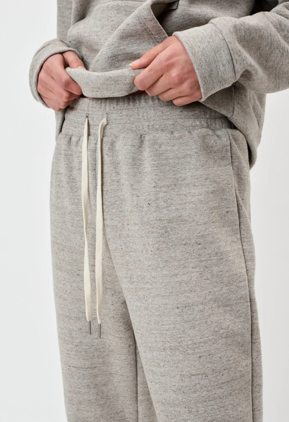 Cashmere Fleece Women’s LA Sweatpants / Heather Oatmeal