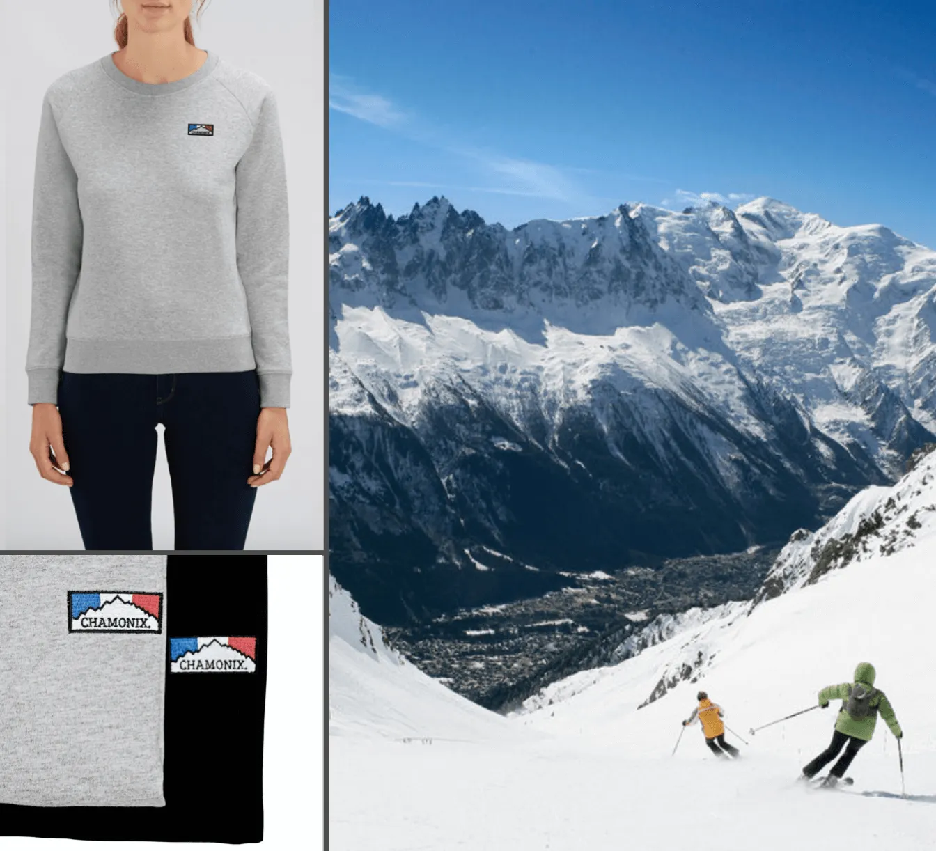 Chamonix Sweatshirt | Women's Regular Fit | Made From Recycled Plastic Bottles.