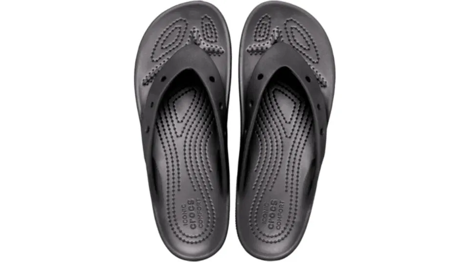 Crocs Classic Platform Flip Black