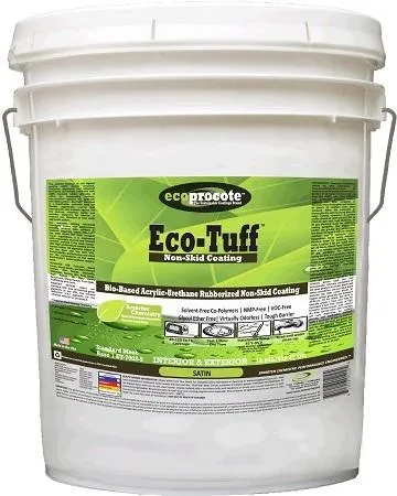 Eco-Tuff Non-Skid Coating, Factory Tinted