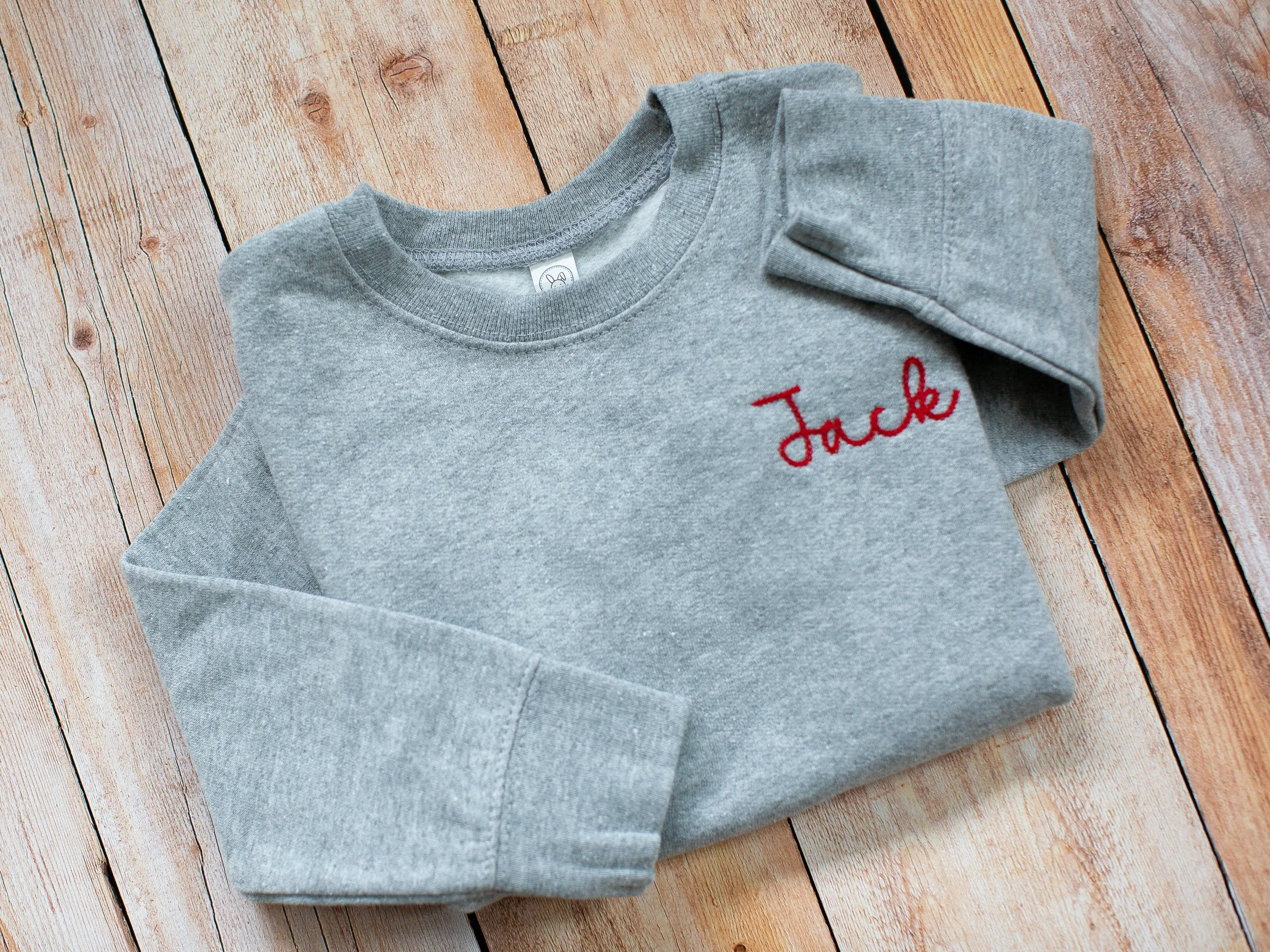 Embroidered Toddler Sweatshirt