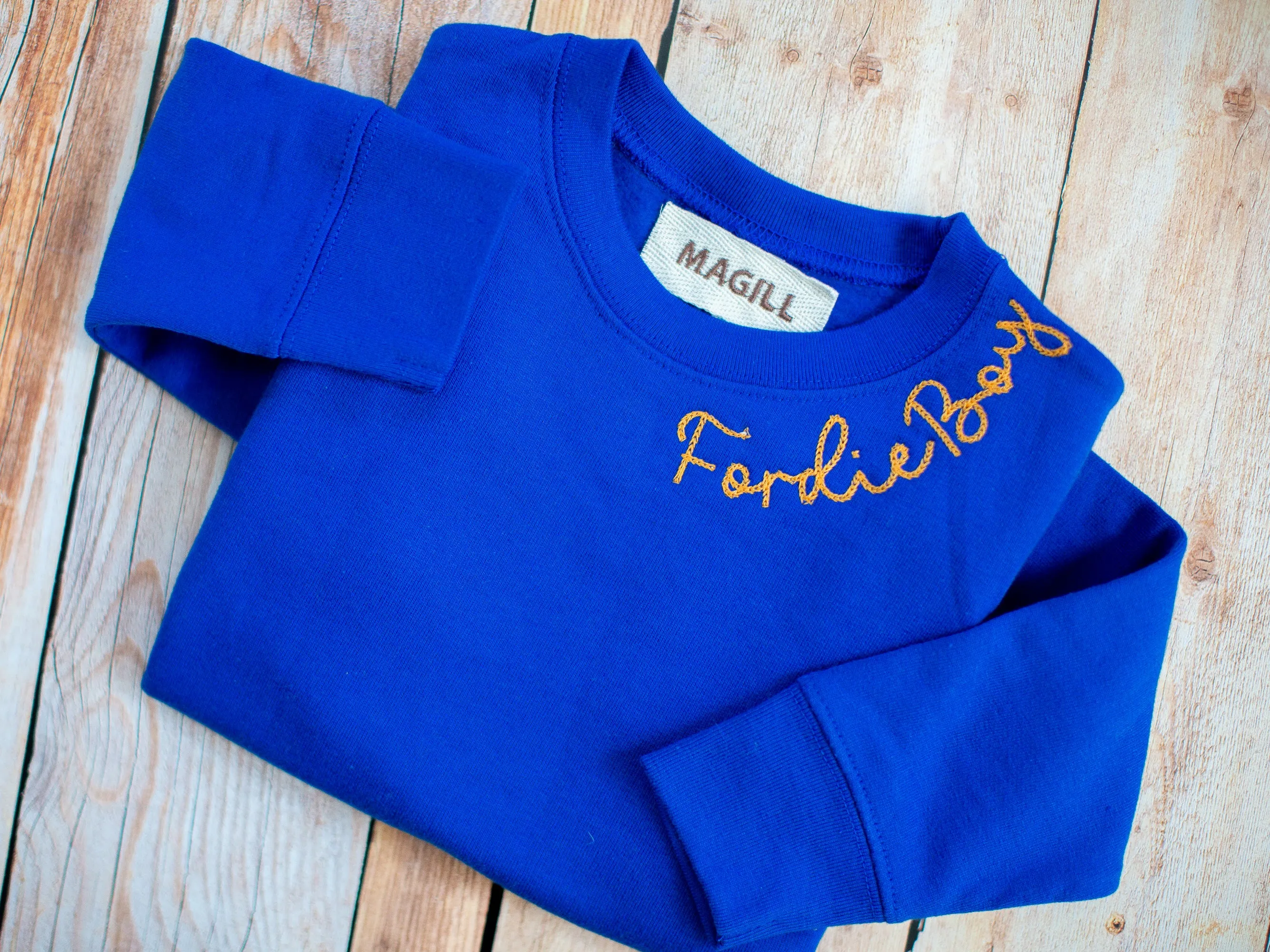 Embroidered Toddler Sweatshirt