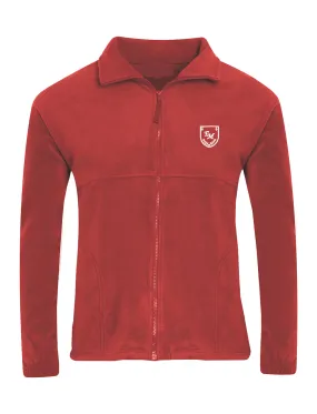 English Martyrs Catholic Primary School Red Fleece Jacket