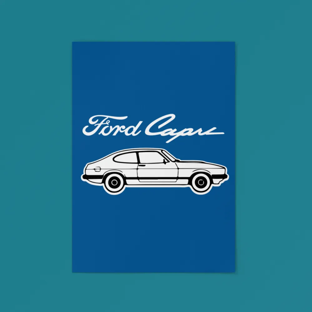 Ford Capri A3 Tin Sign