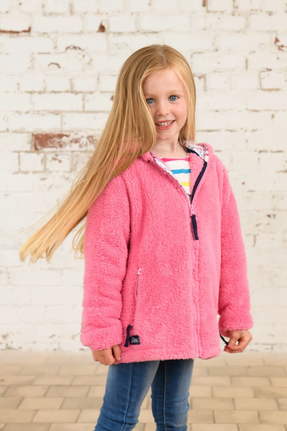 Gracie Sherpa Fleece - Blush Pink