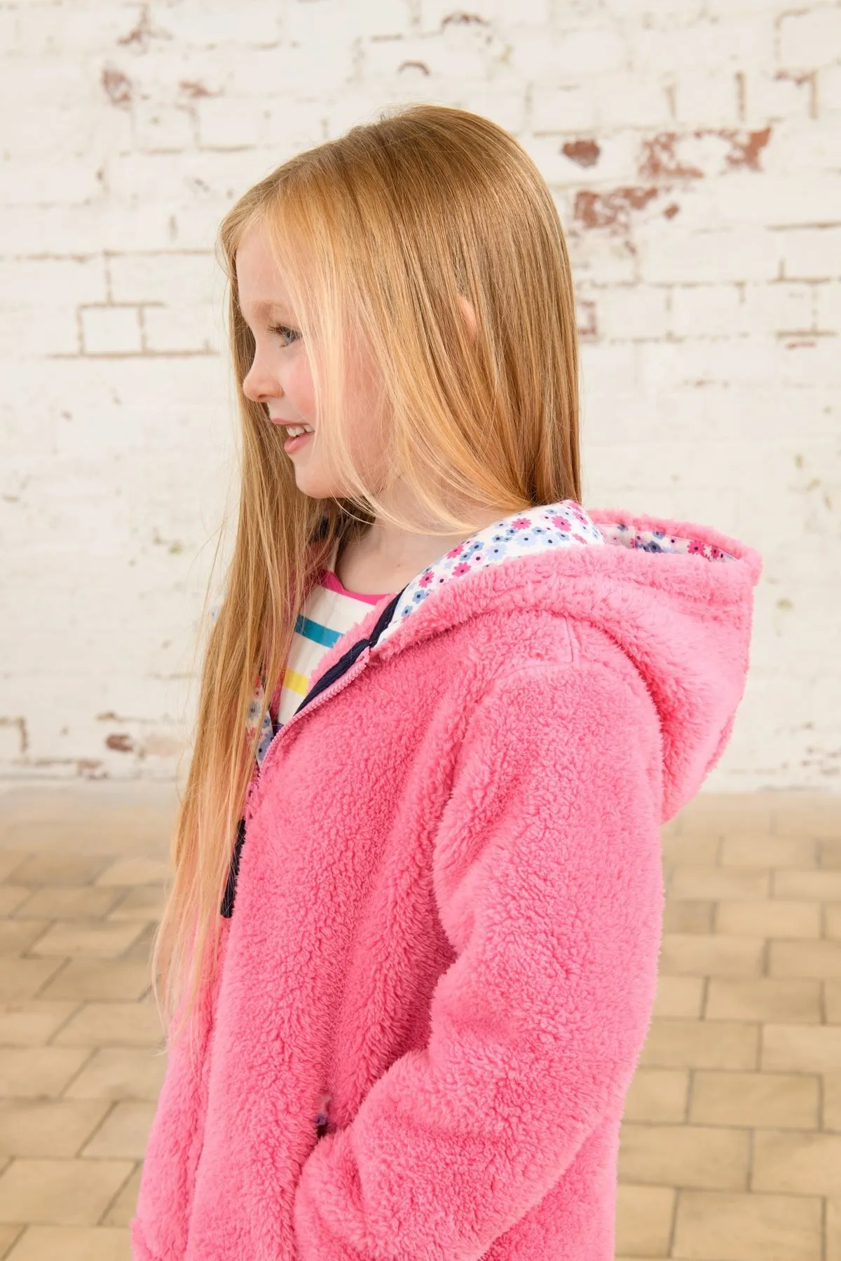 Gracie Sherpa Fleece - Blush Pink