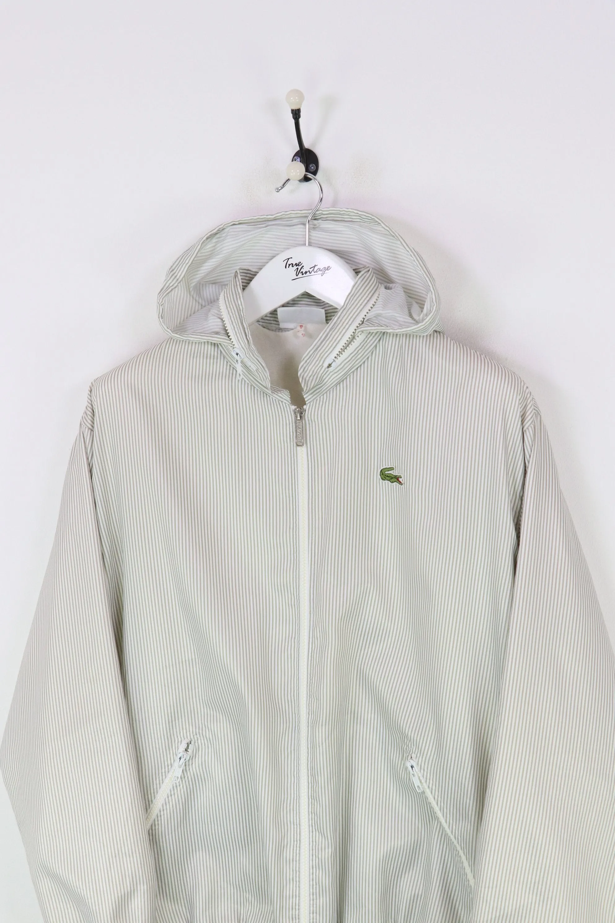 Lacoste Jacket White/Green XL