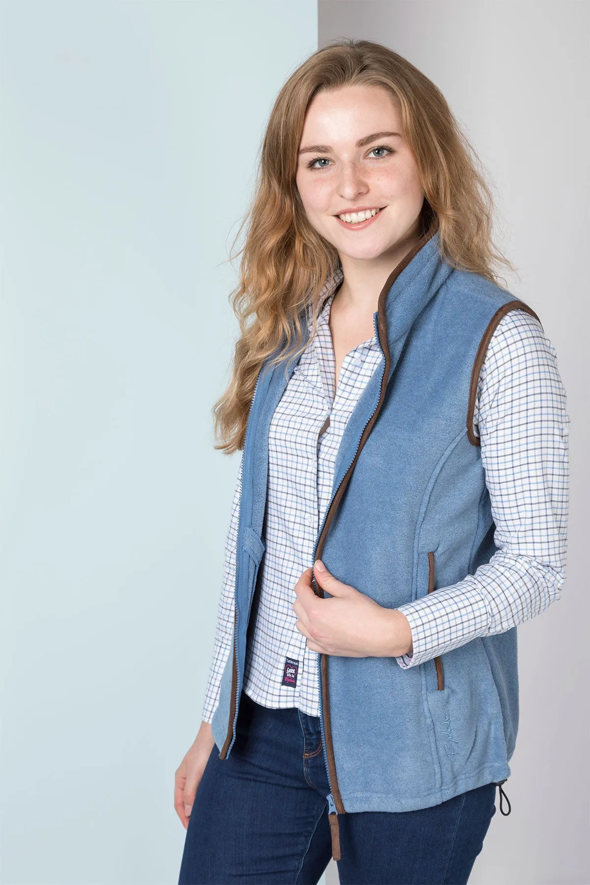 Ladies Fleece Waistcoats - Huggate