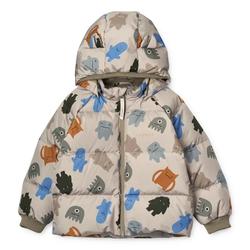 Liewood Polle Puffer Jacket - Monster/Koala