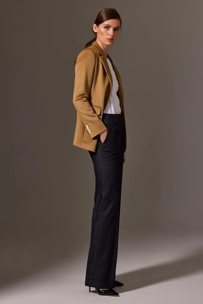 Lucia Jacket - Camel Wool Cashmere