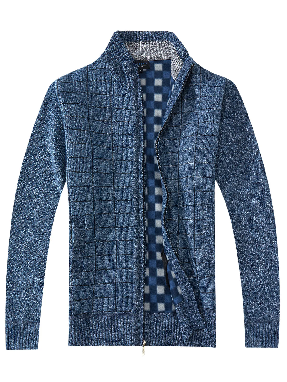 Men's Knitted Cardigan Sweater