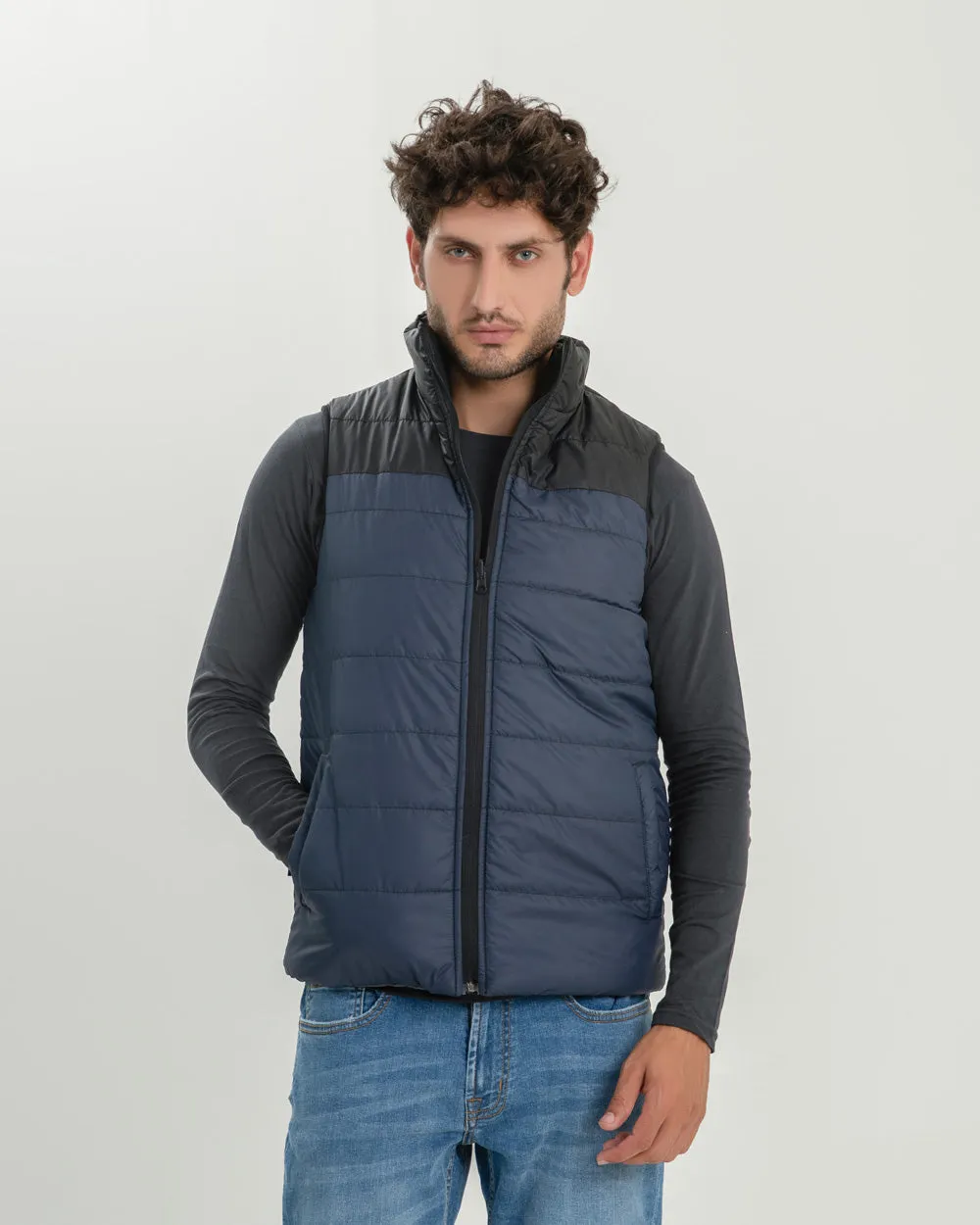 Men's S/L Revesible Puffer Jacket