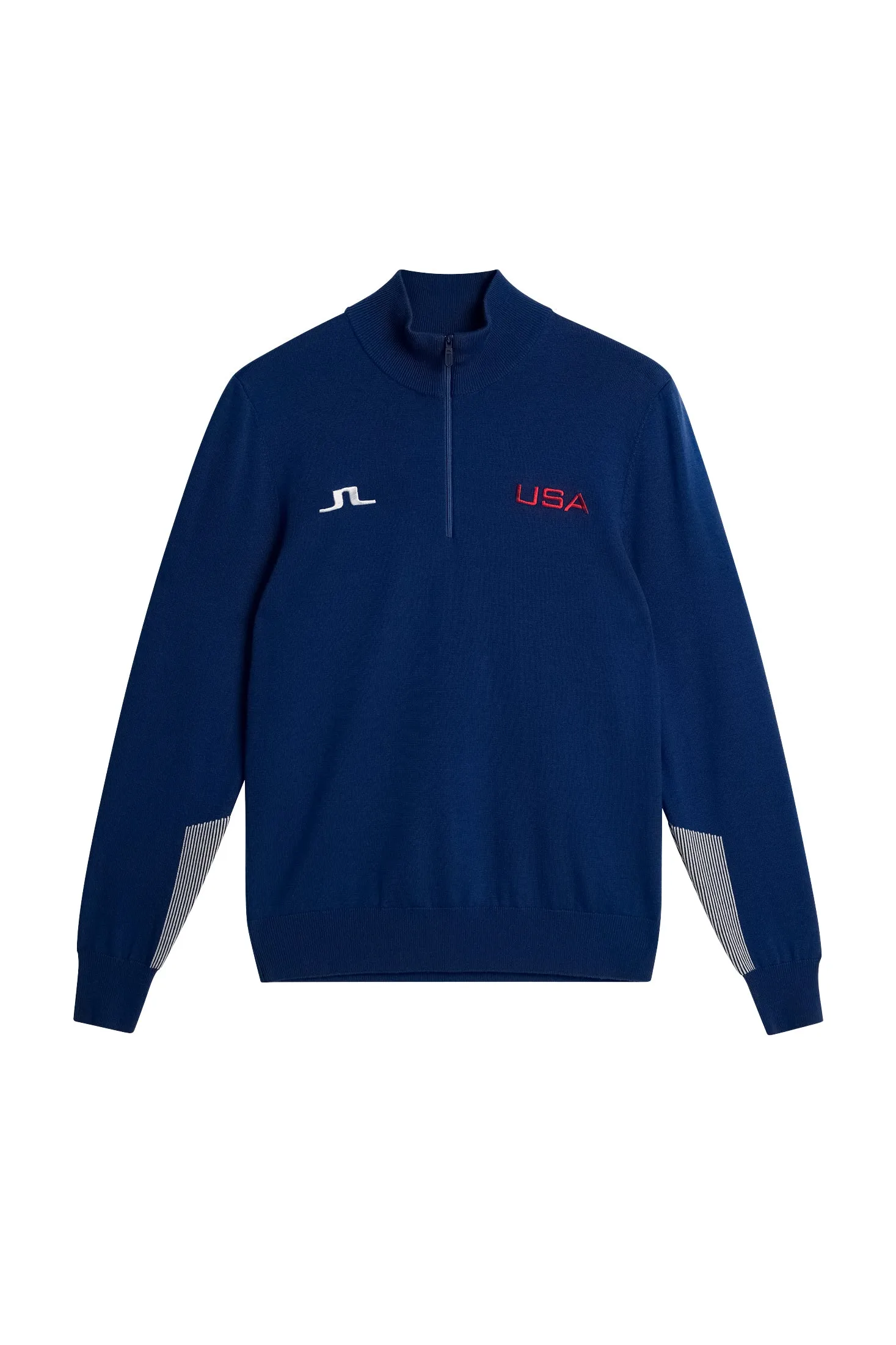 Nathaniel USA GOLF Half Zip Sweater