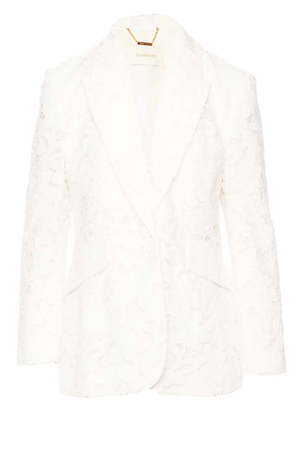 Natura Ivory Lace Blazer Jacket