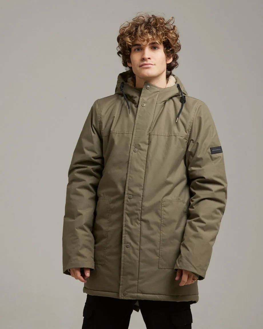 NEVADA MEN'S LONGLINE PARKA | KHAKI