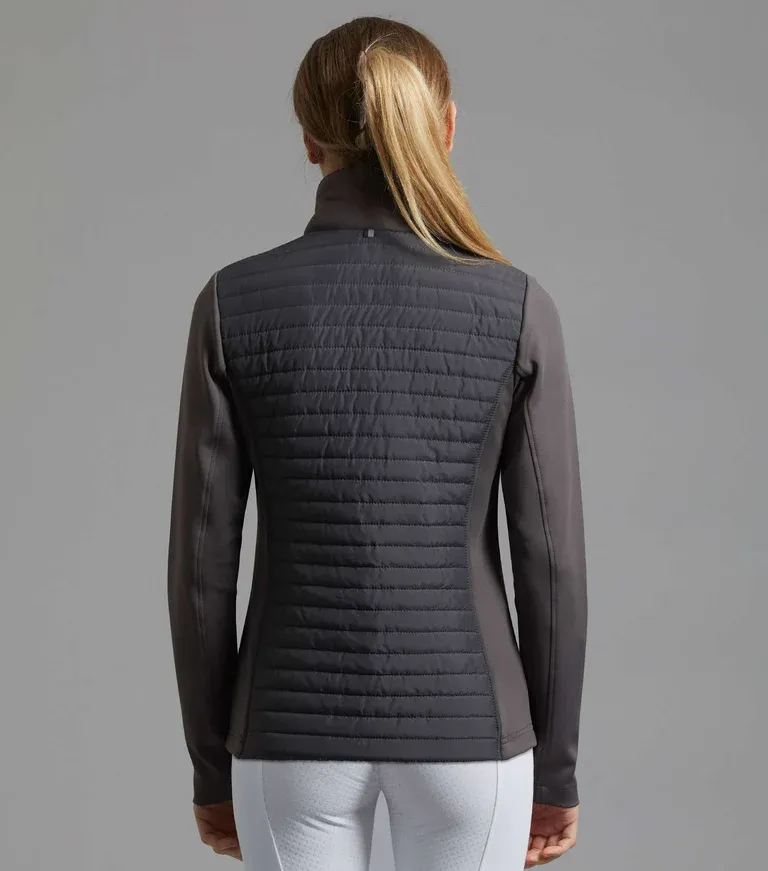 PEI Elena Ladies Hybrid Riding Jacket (Grey)