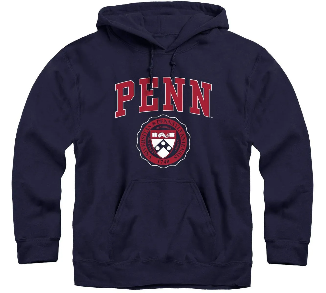 Penn Heritage Hooded Sweatshirt (Navy)