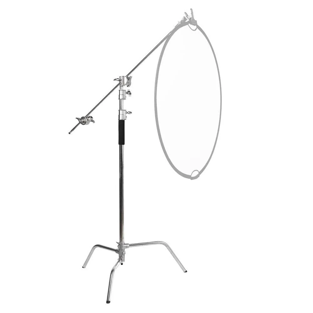 Pro Double "Multi-Purpose" C-Stand Heavy Duty Backdrop Studio Setup (20kg Load)