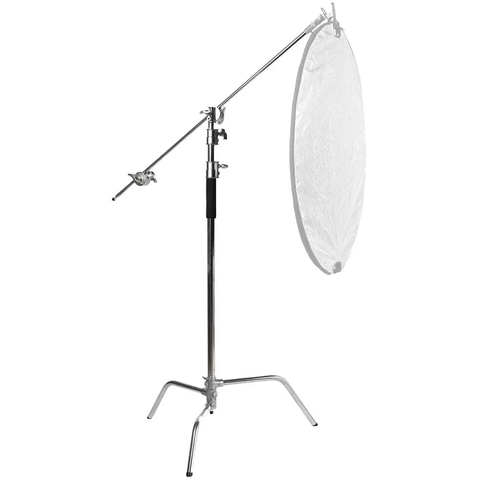 Pro Double "Multi-Purpose" C-Stand Heavy Duty Backdrop Studio Setup (20kg Load)