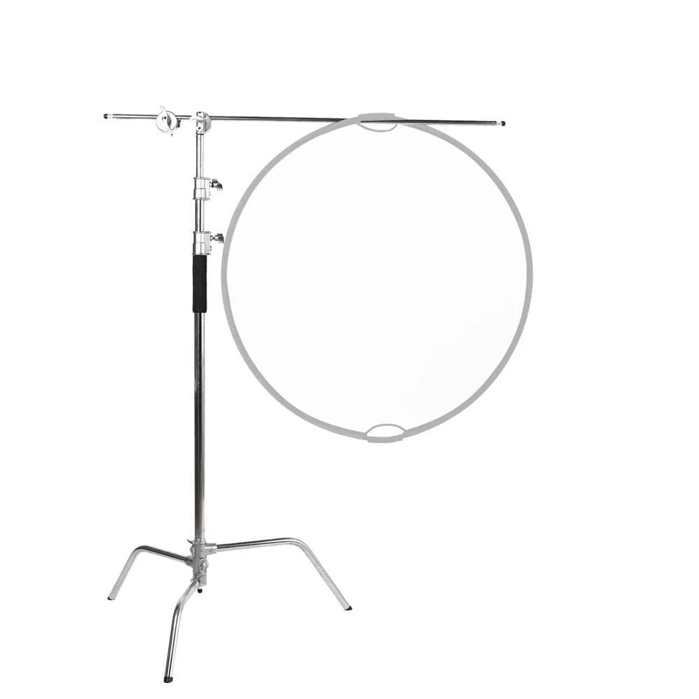 Pro Double "Multi-Purpose" C-Stand Heavy Duty Backdrop Studio Setup (20kg Load)