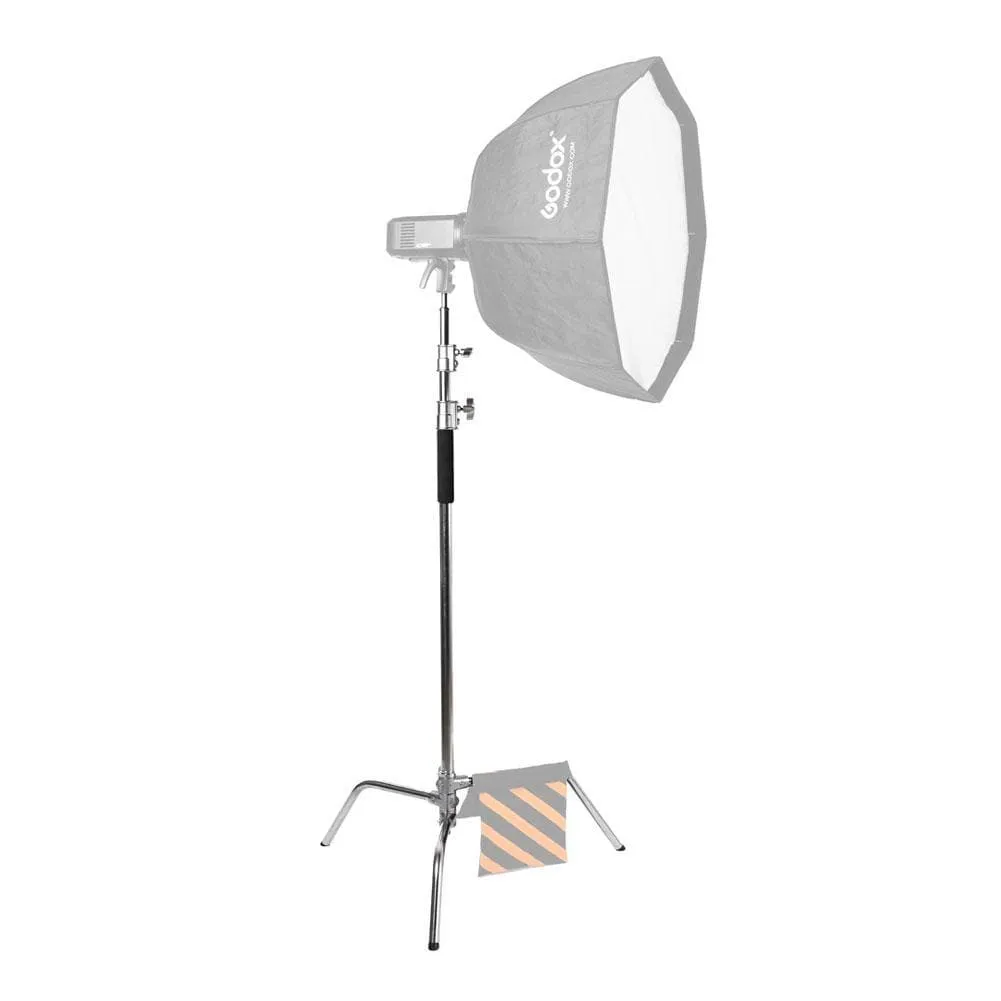 Pro Double "Multi-Purpose" C-Stand Heavy Duty Backdrop Studio Setup (20kg Load)